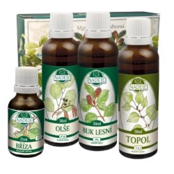 Gemmoterapia - tinktúry z púčikov rastlín