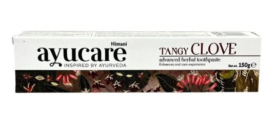 HIMANI AYUCARE Bylinná zubná pasta Tangy clove s...